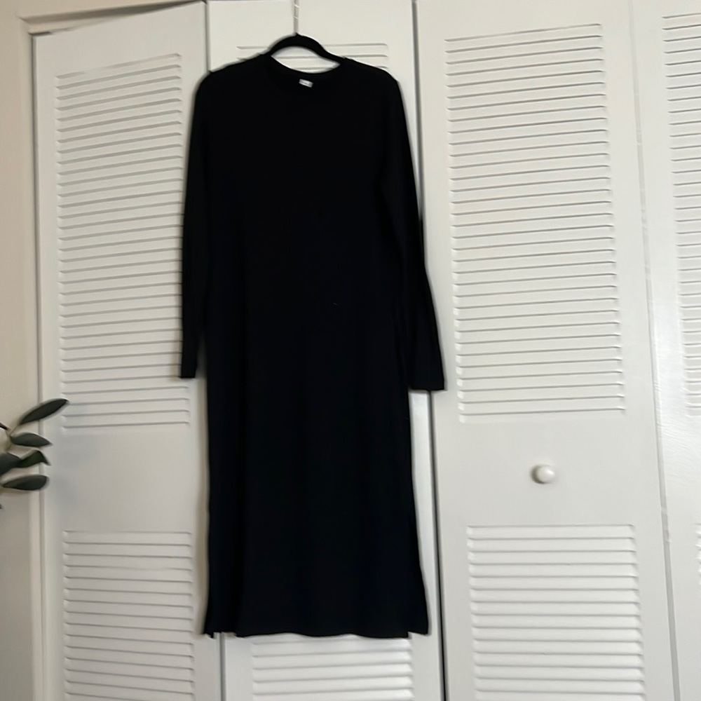 Ribbed midi dress